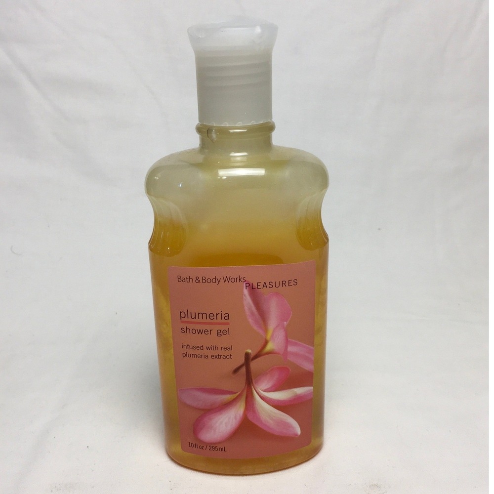 Bath & Body Works Plumeria Shower Gel 10‎ oz Bottle